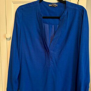 Vince royal blue blouse